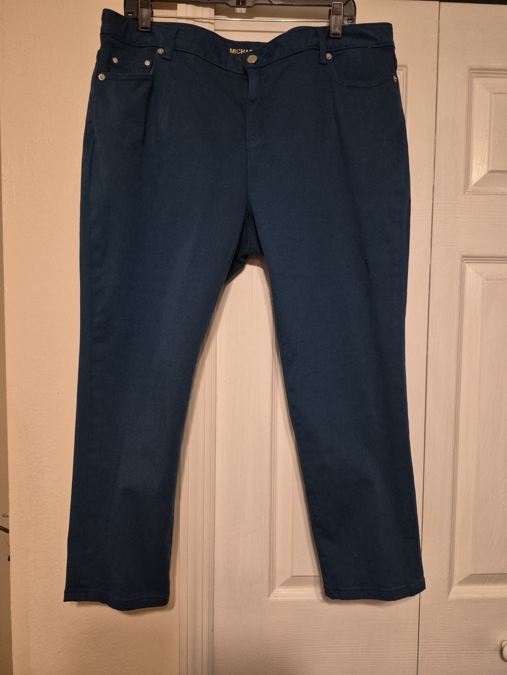 MICHAEL Michael Kors Teal Ankle & Cropped Jeans
